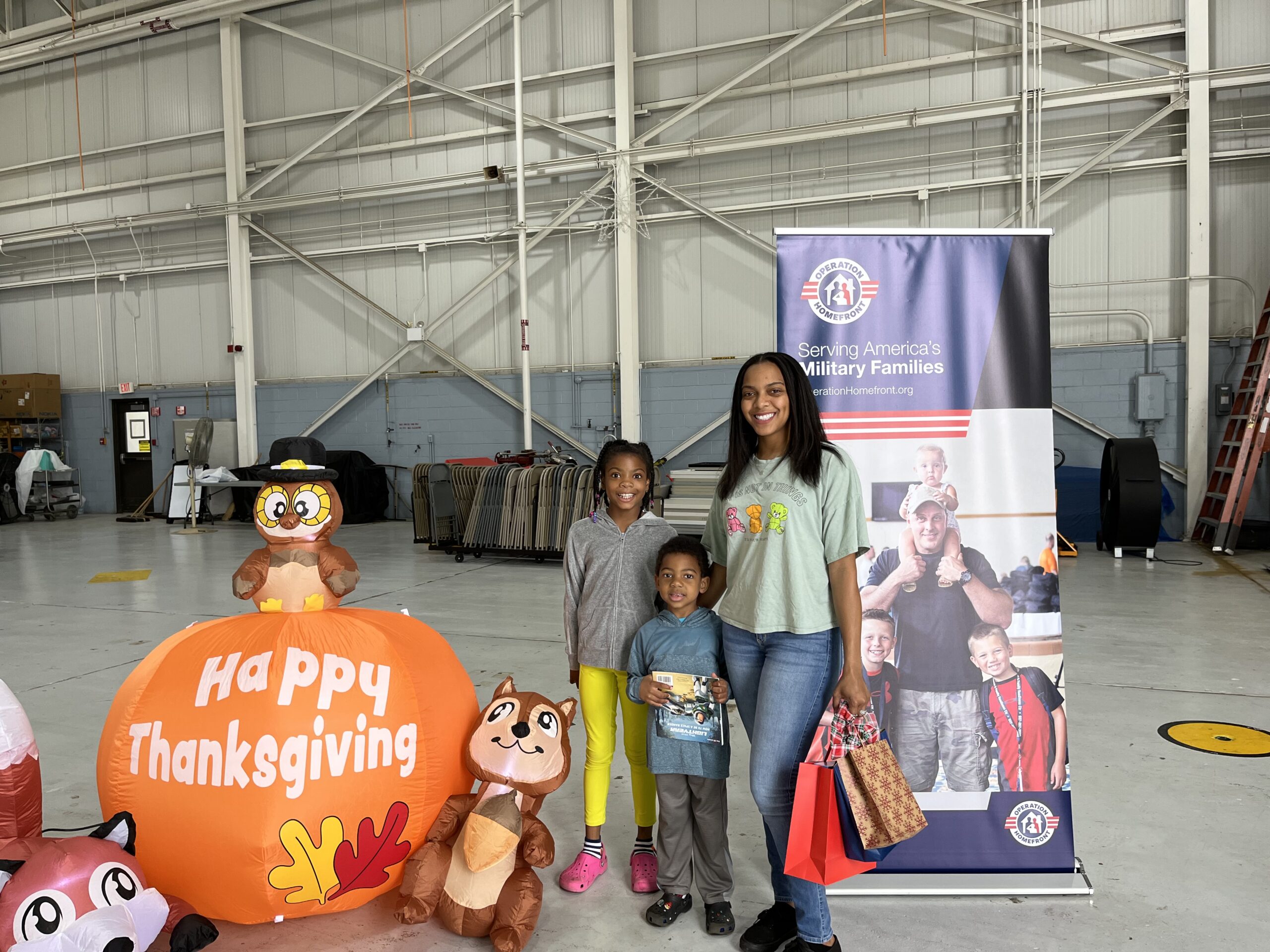 holiday meals for military event