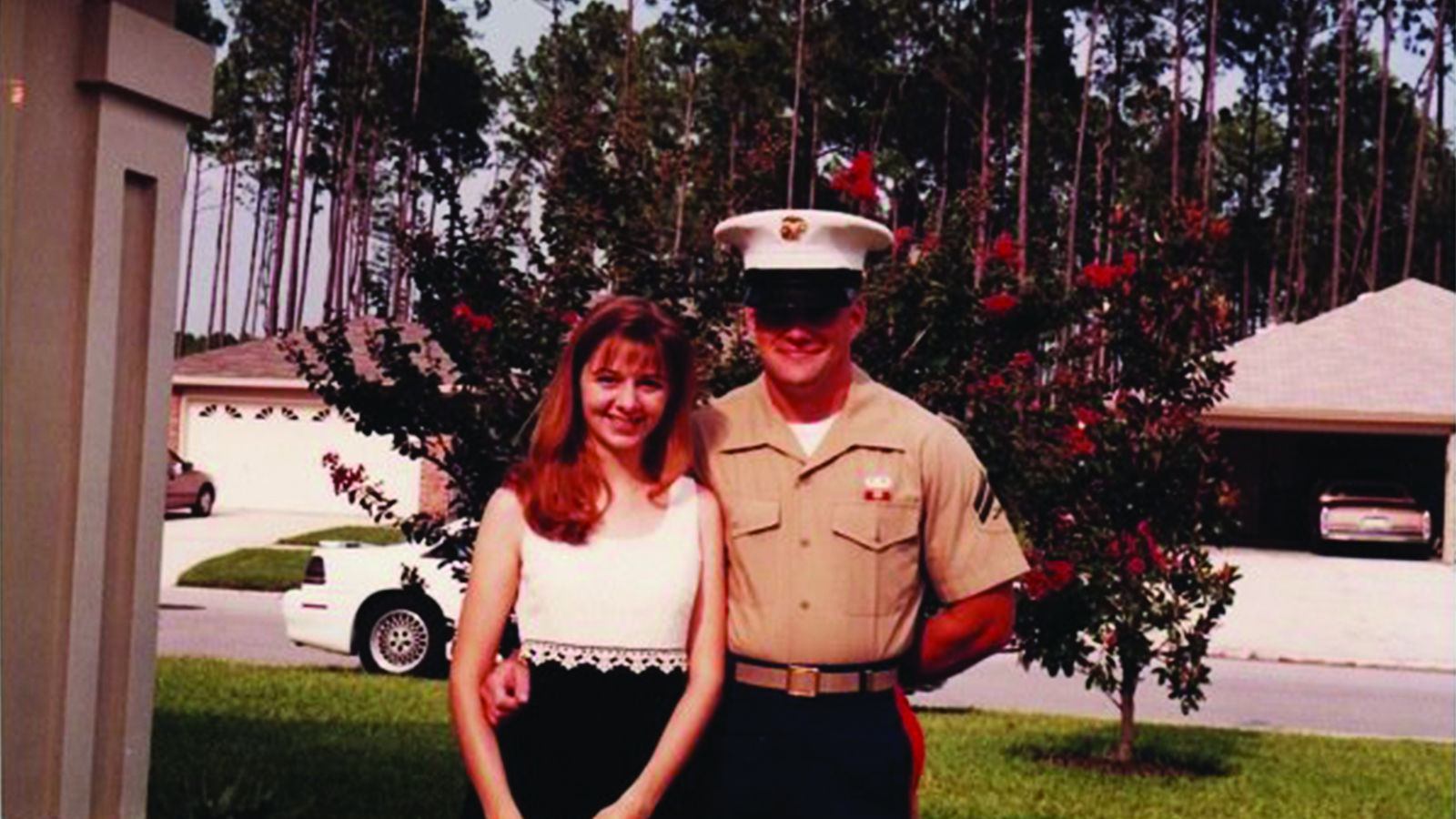 Military person and their family member