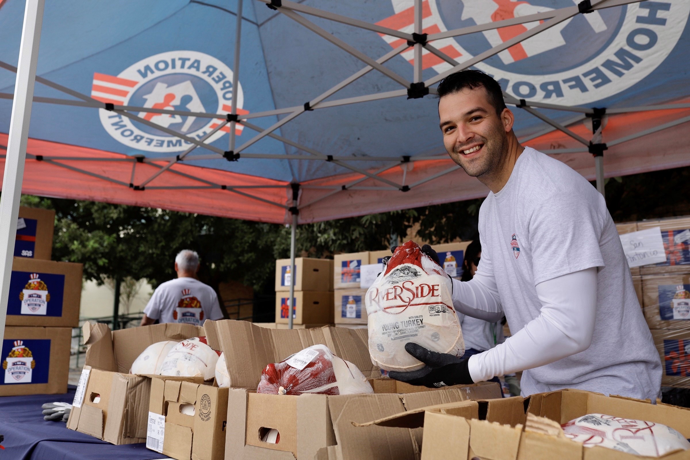 holiday meals for military event
