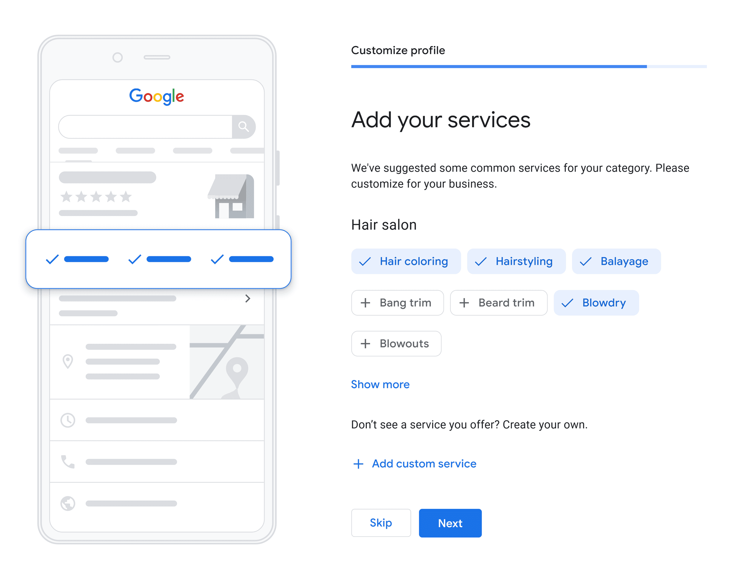 Add your services Add your services