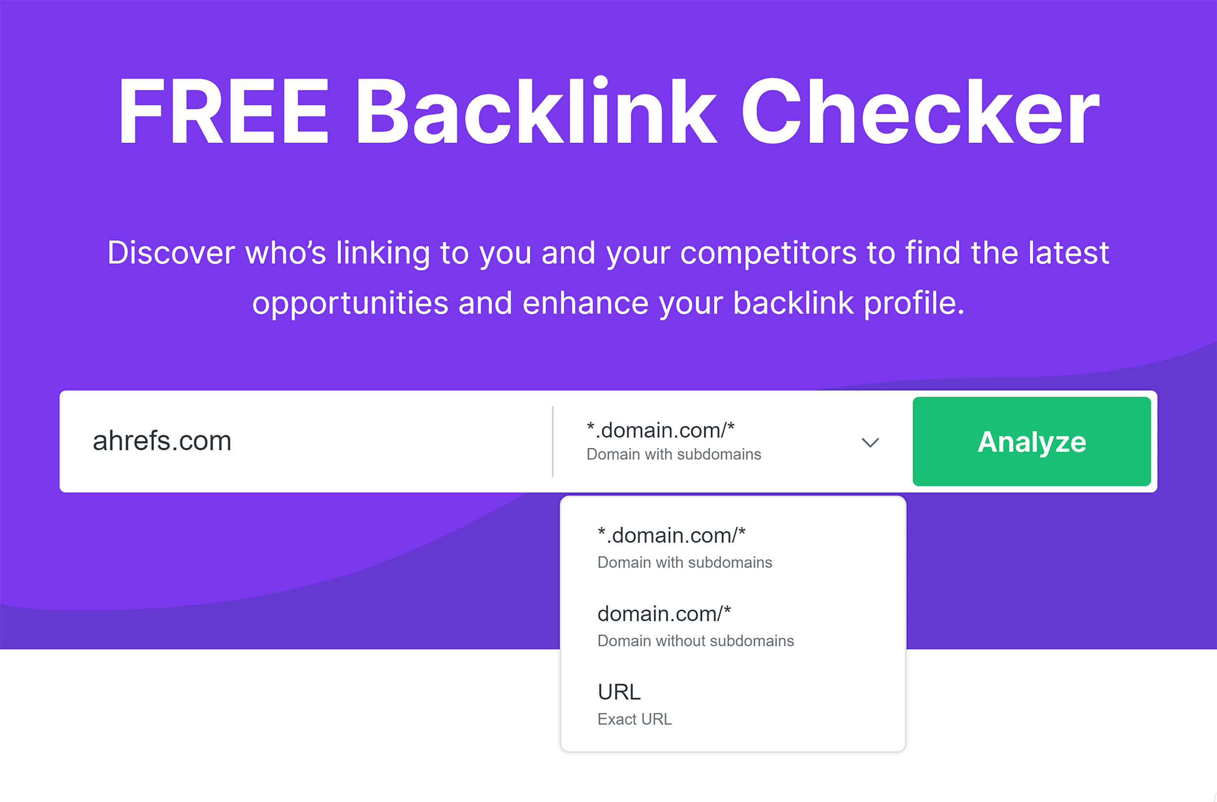 Backlink Checker – Ahrefs Backlink Checker – Ahrefs