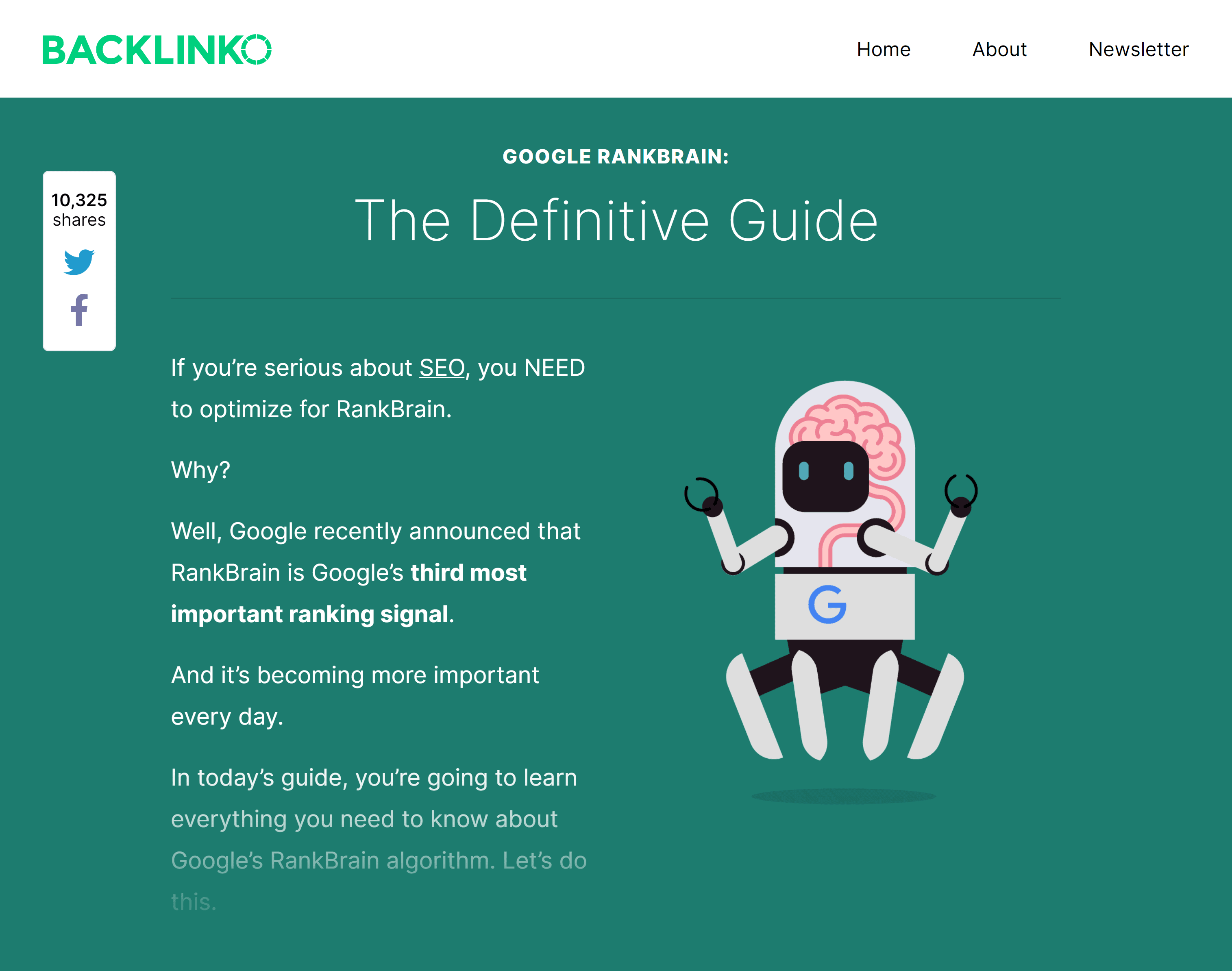 Backlinko – Google Rankbrain SEO Backlinko – Google Rankbrain SEO
