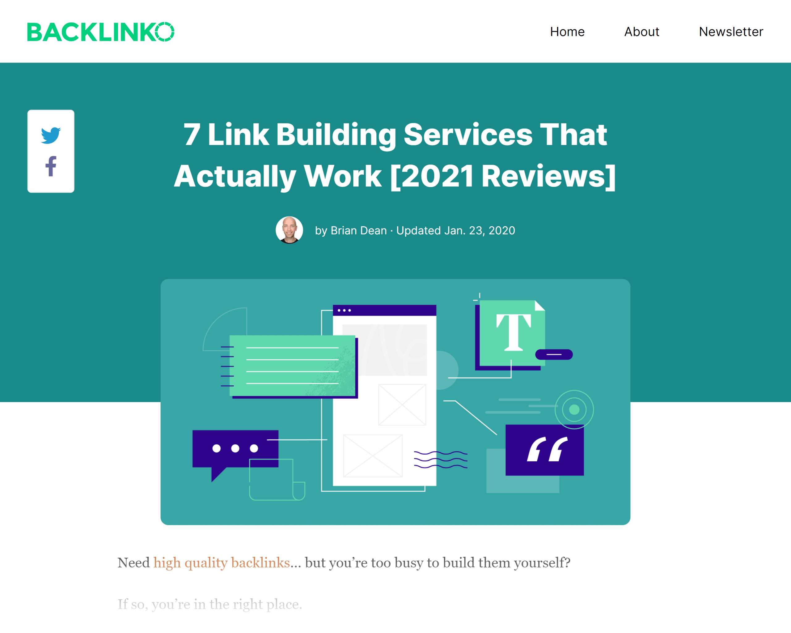 Backlinko – Link building services Backlinko – Link building services