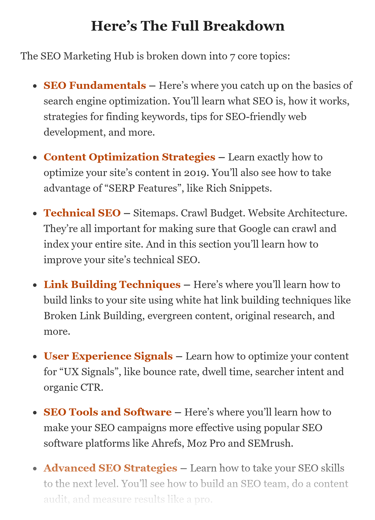 Backlinko – SEO Hub Backlinko – SEO Hub
