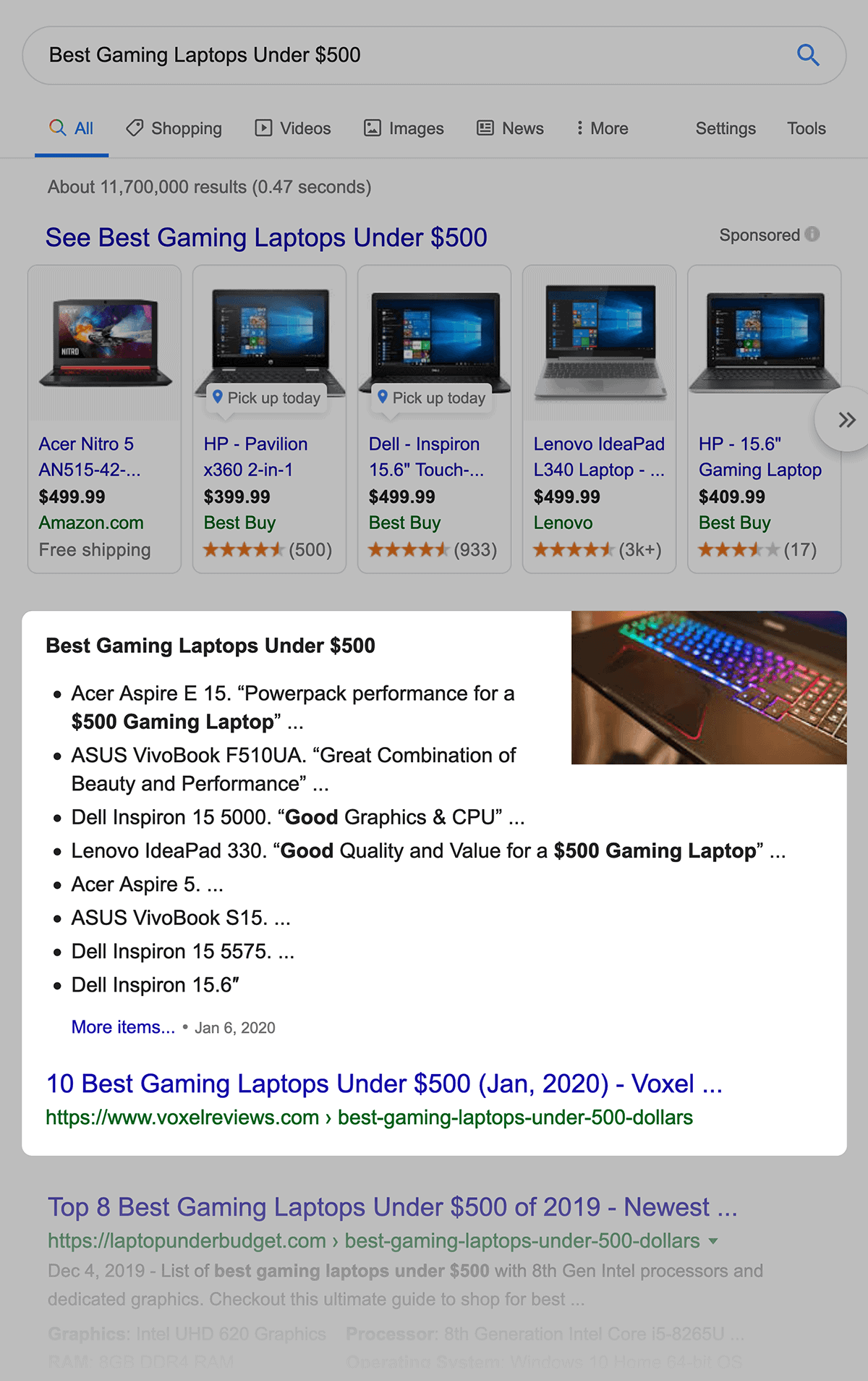 Best gaming laptops – Featured Snippet Best gaming laptops – Featured Snippet