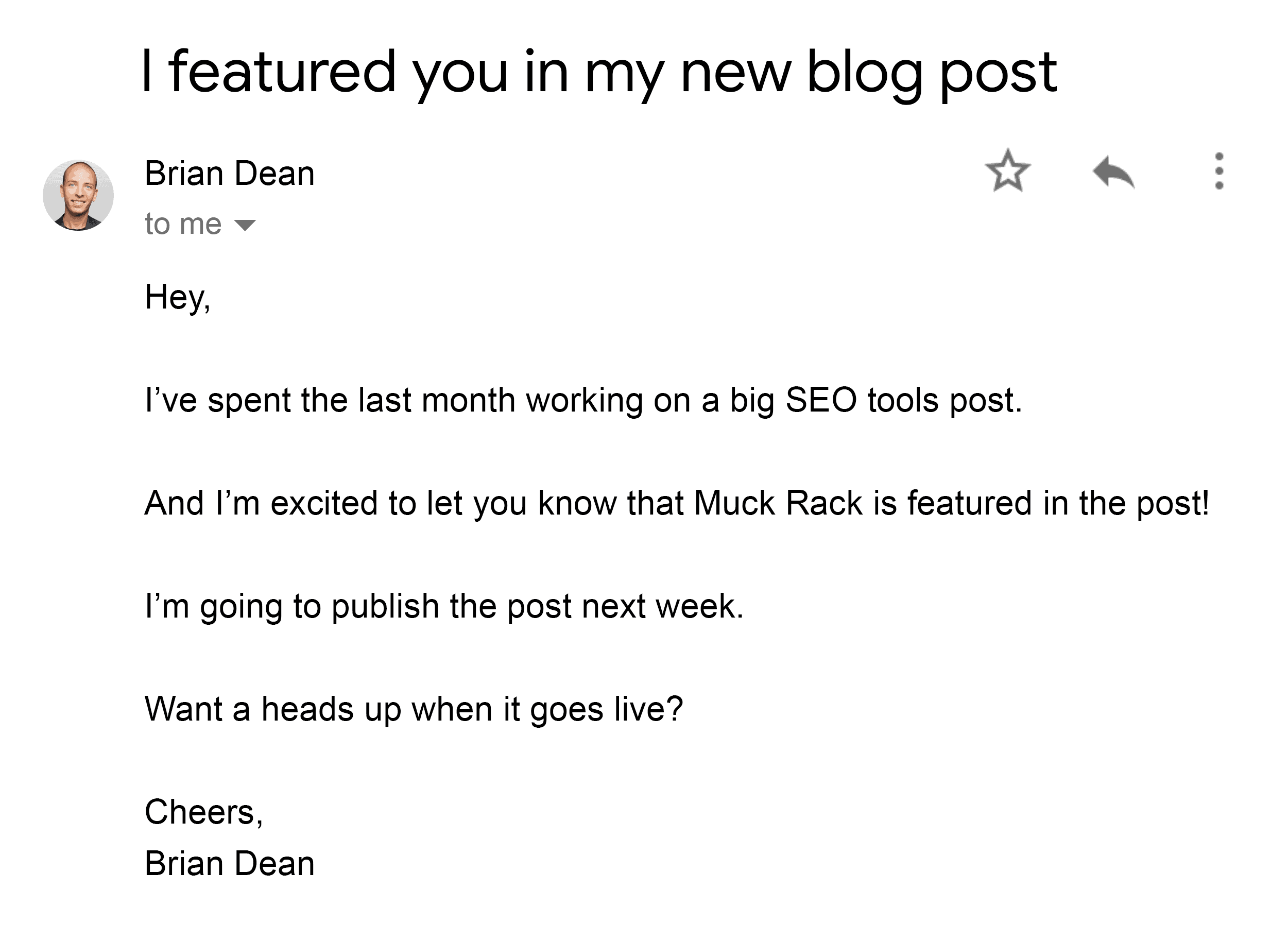 Brian – Outreach email – SEO tools post Brian – Outreach email – SEO tools post