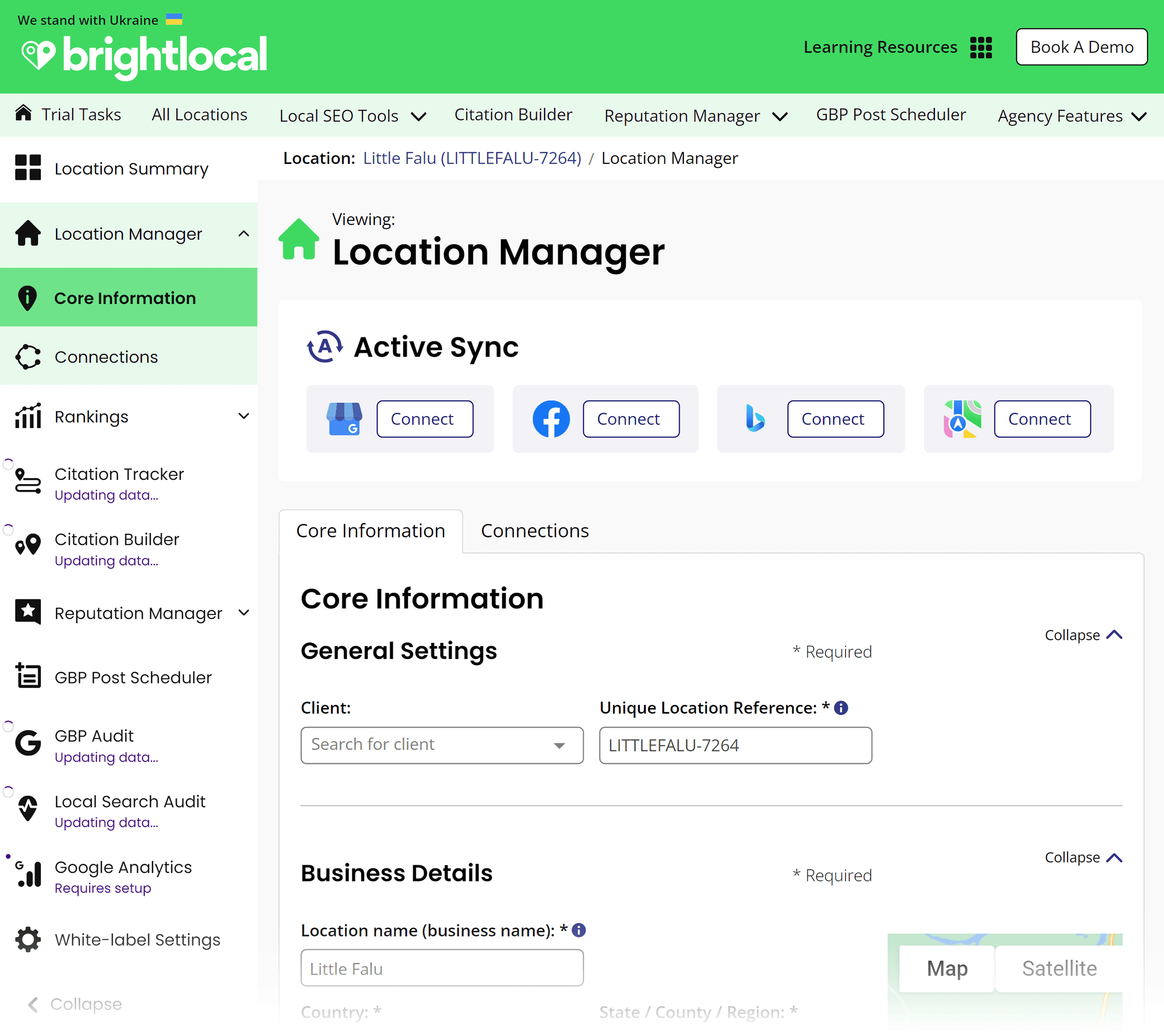 BrightLocal – Location Manager BrightLocal – Location Manager
