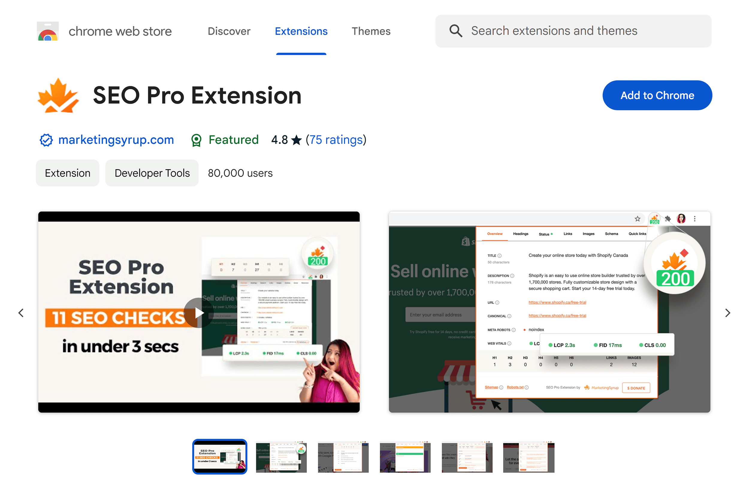 Chrome Web Store – SEO Pro Extension Chrome Web Store – SEO Pro Extension