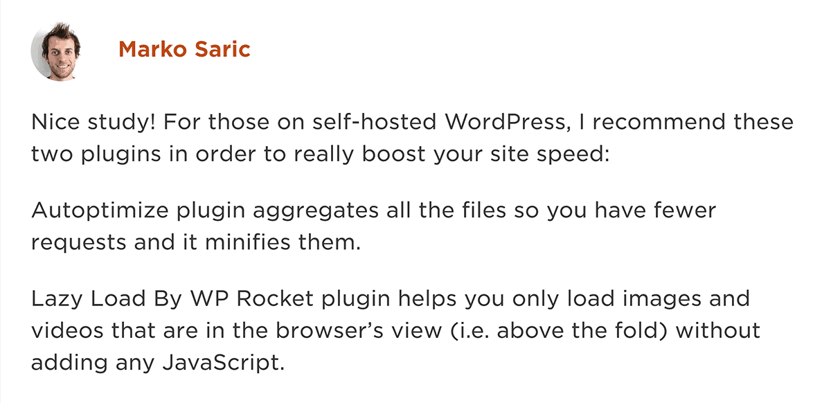 Comment from Marko on Backlinko post Comment from Marko on Backlinko post