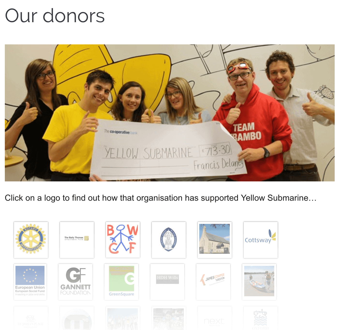 Donate to charities and non-profits Donate to charities and non-profits