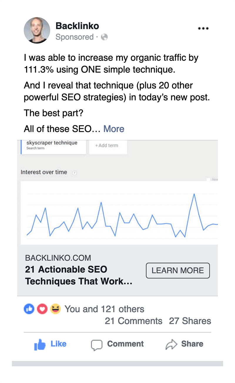 Facebook post Facebook post