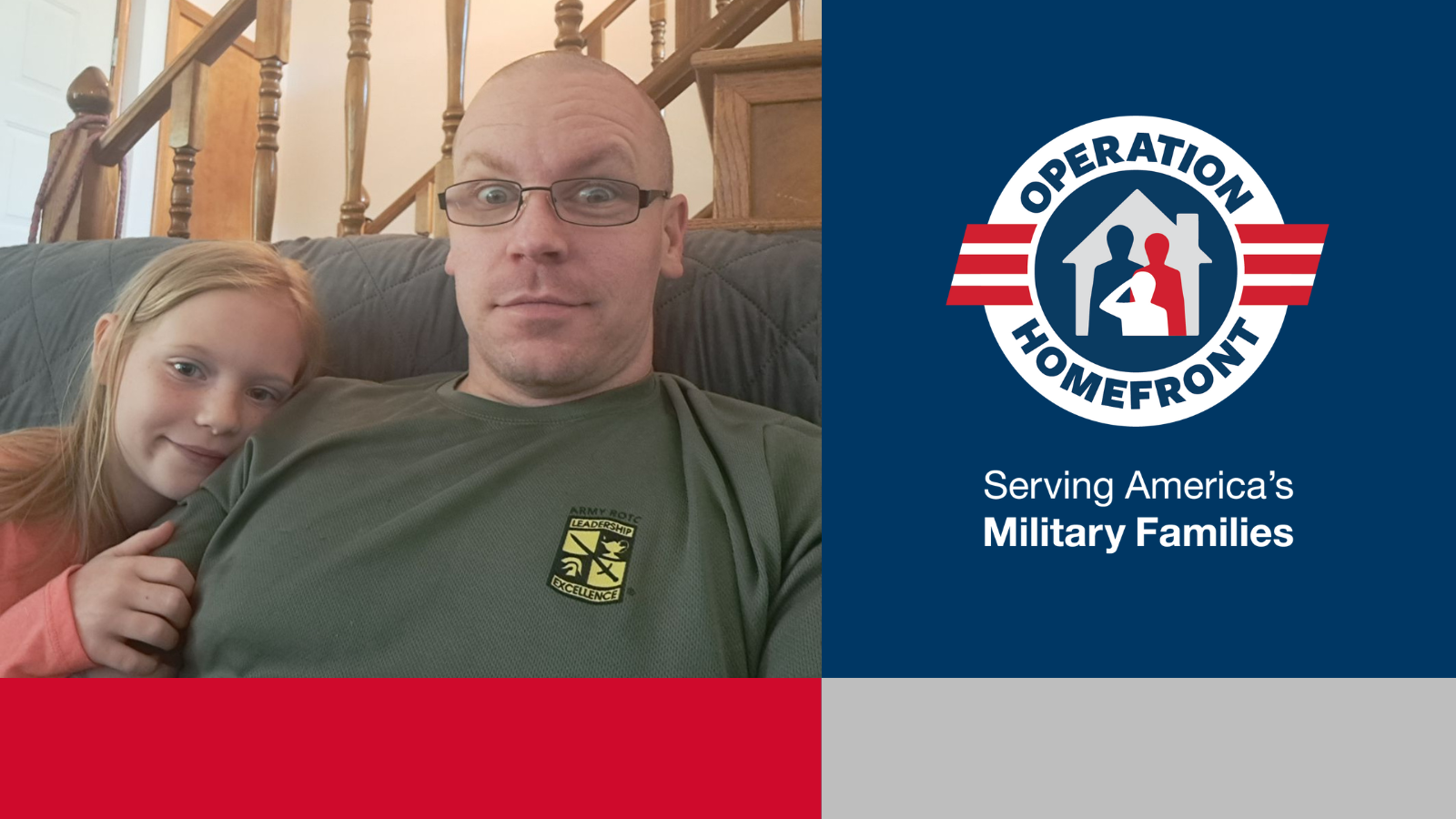 father and daughter photo for family story