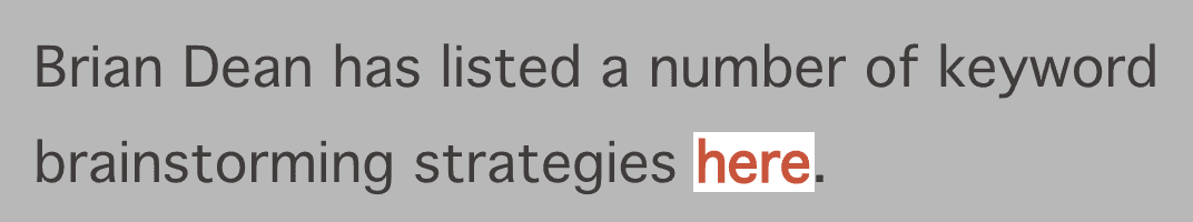 Fill content gaps Fill content gaps