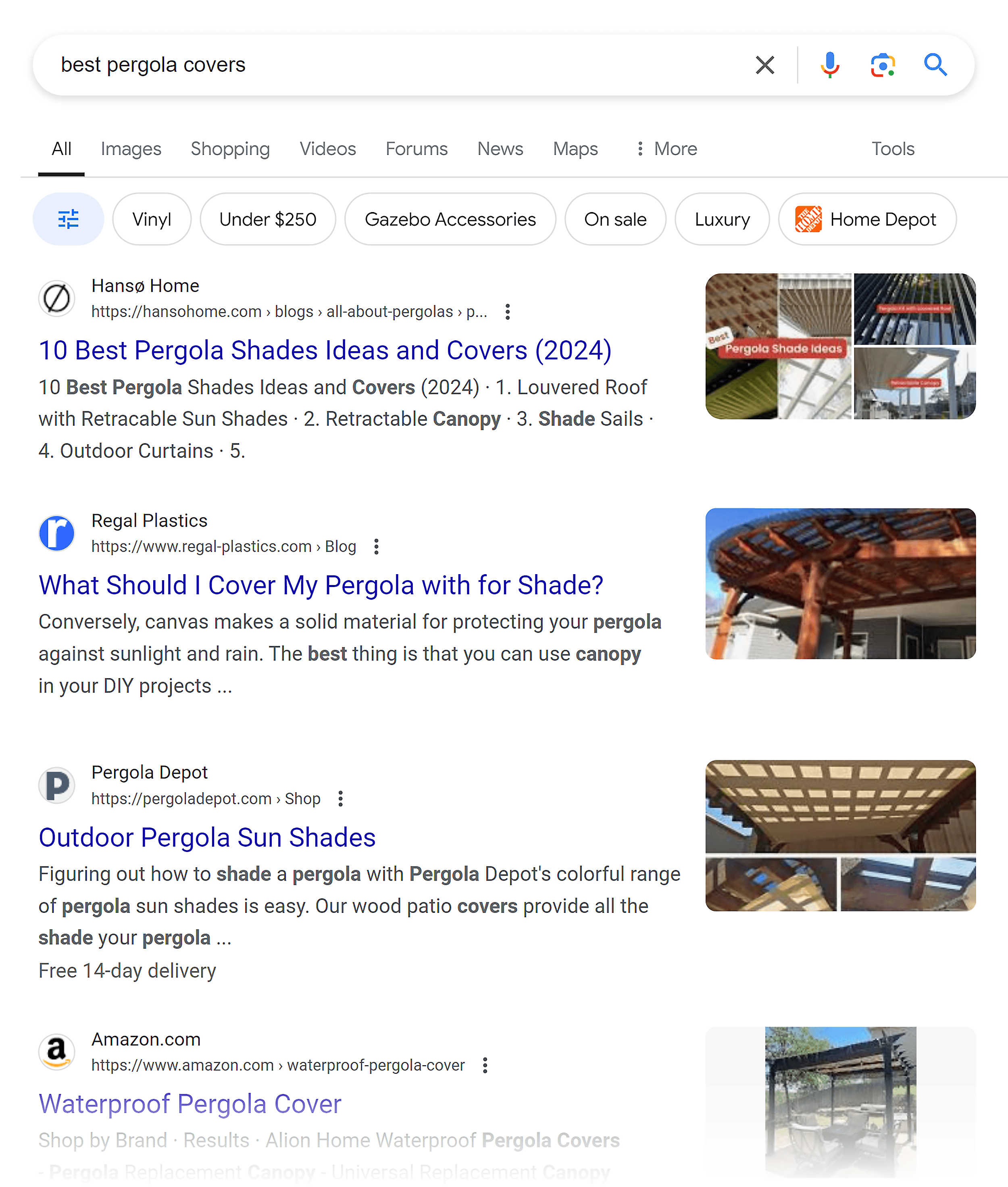 GoogleSERP – Best pergola covers GoogleSERP – Best pergola covers