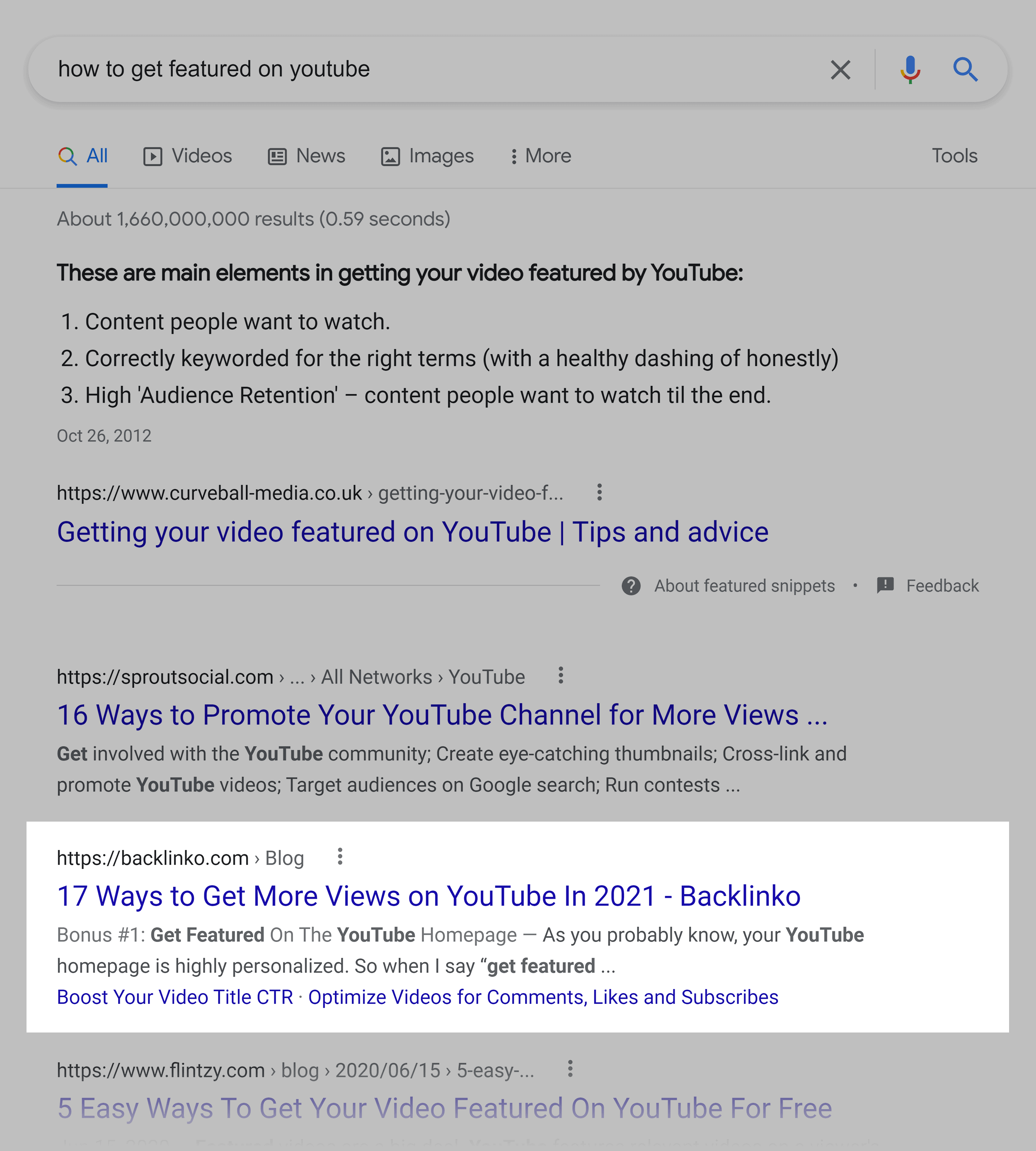 Google SERP – How to get featured on YouTube Google SERP – How to get featured on YouTube