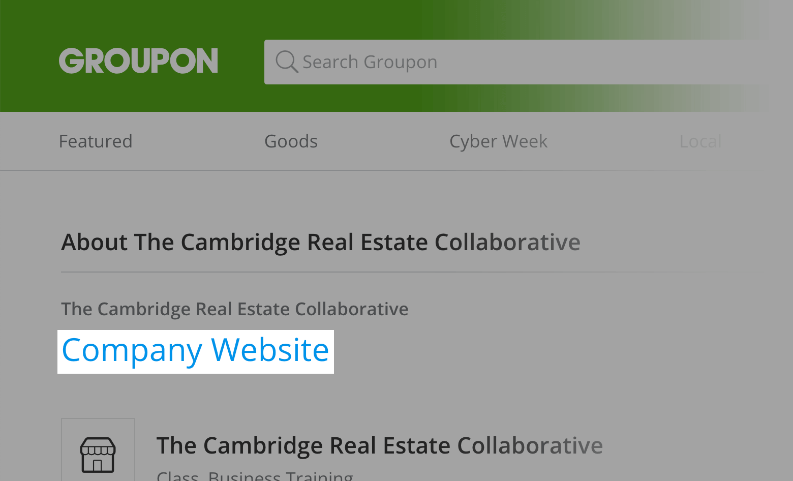 Groupon Groupon
