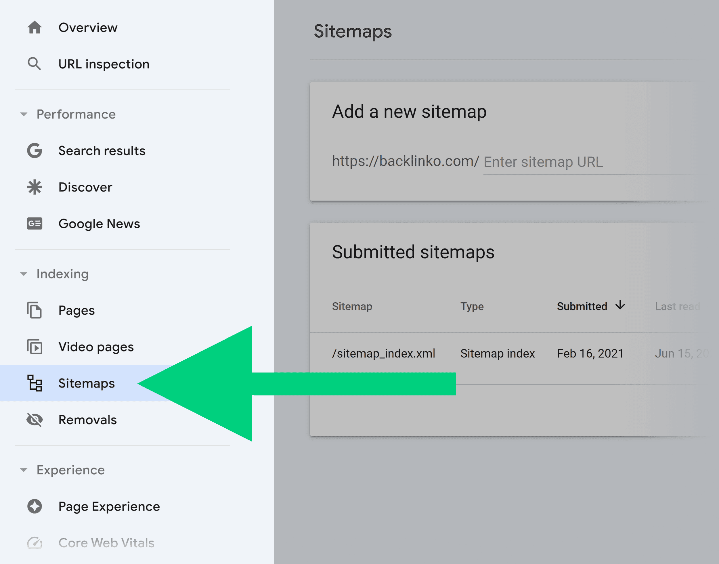 GSC – Sitemaps GSC – Sitemaps