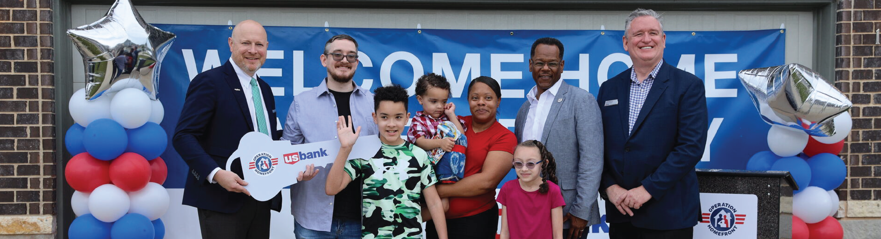 key handover ceremony for military family