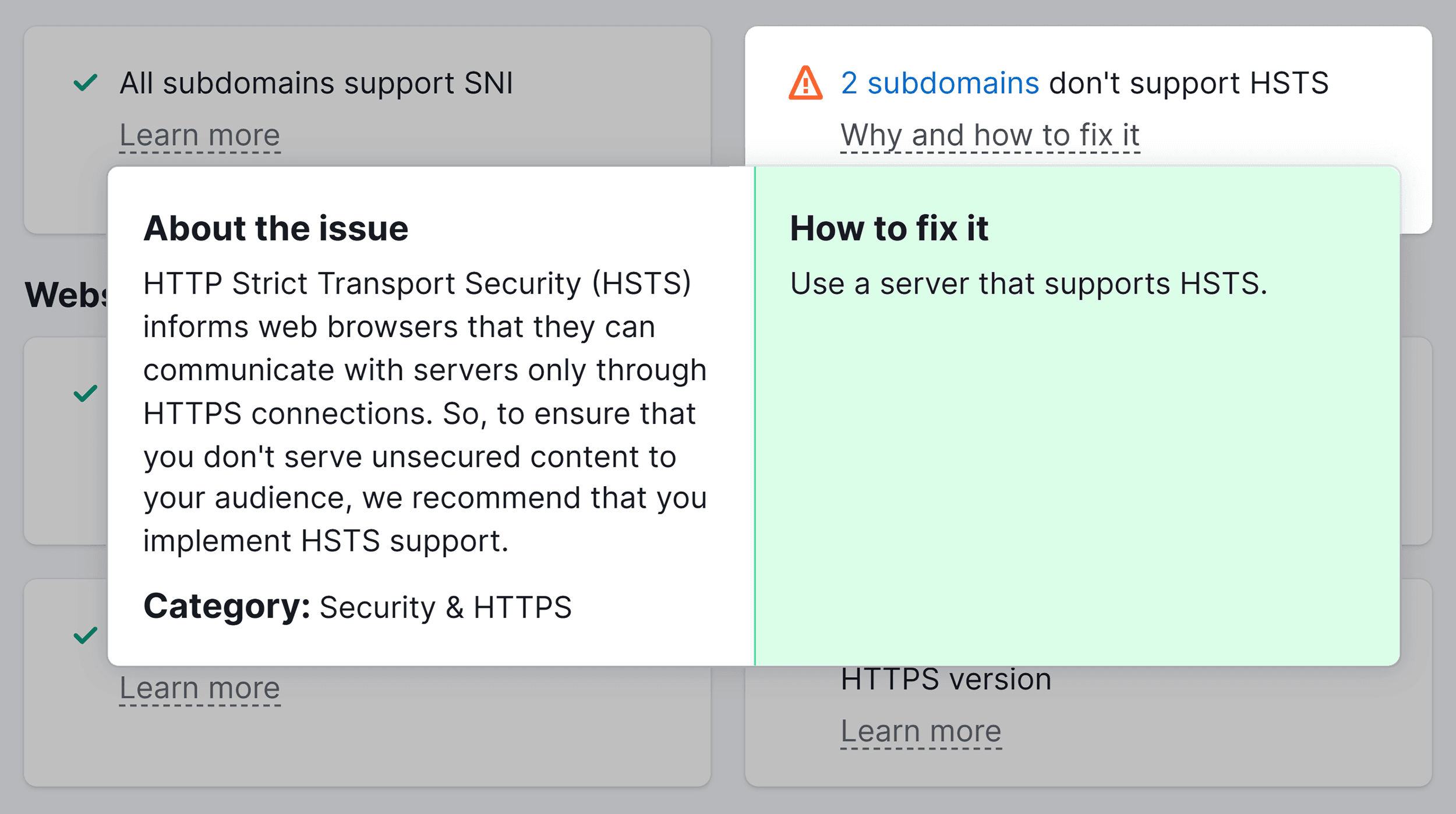 HTTPS issues HTTPS issues