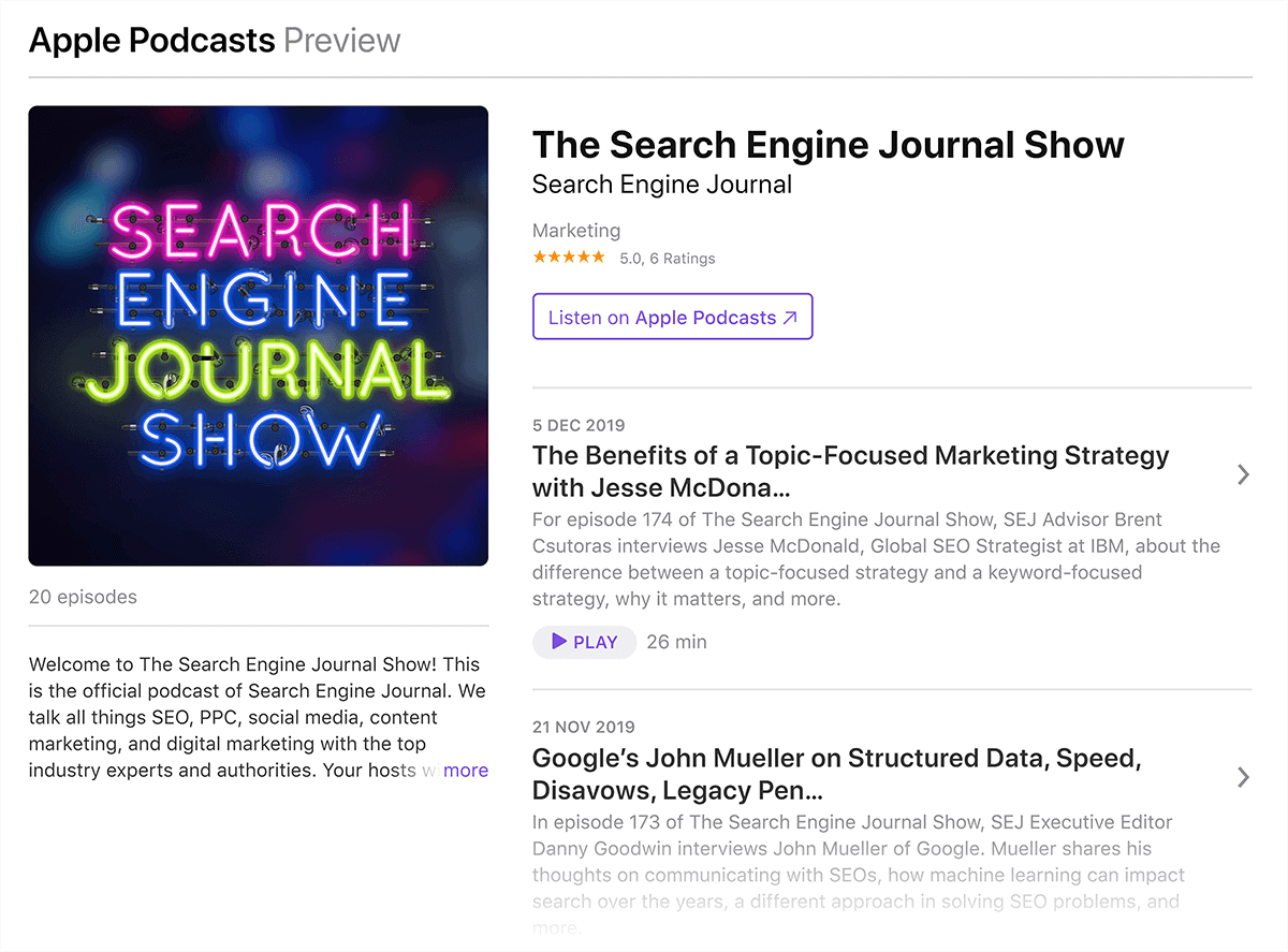 iTunes – Podcast iTunes – Podcast