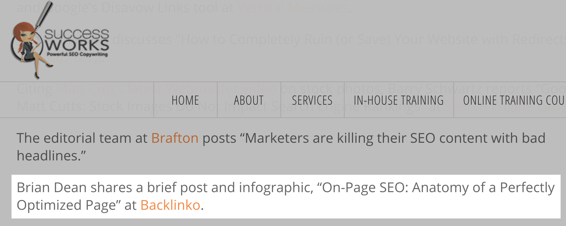 Link built from roundup Link built from roundup