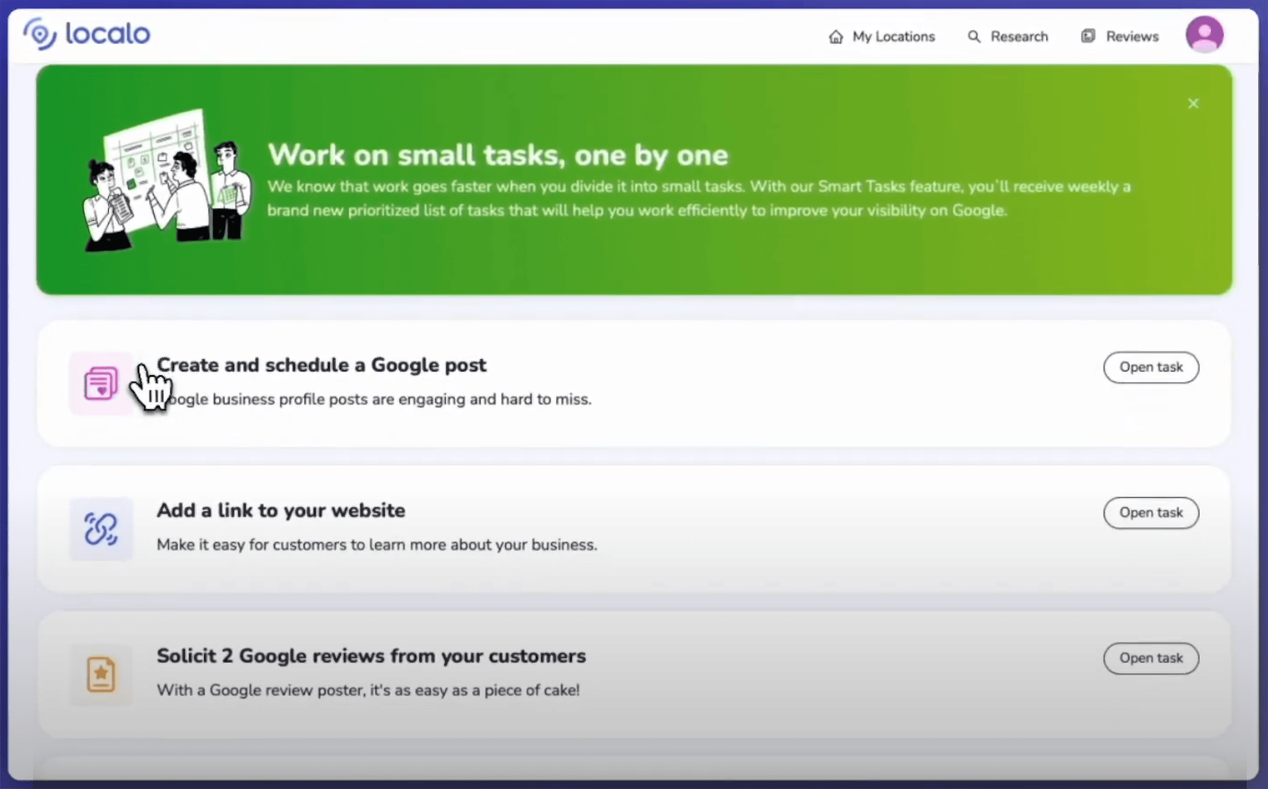 Localo – Features Localo – Features