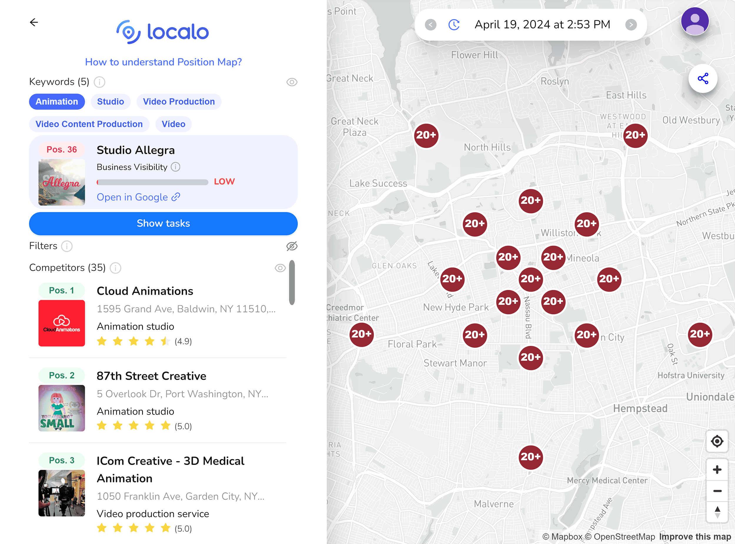Localo – View map Localo – View map