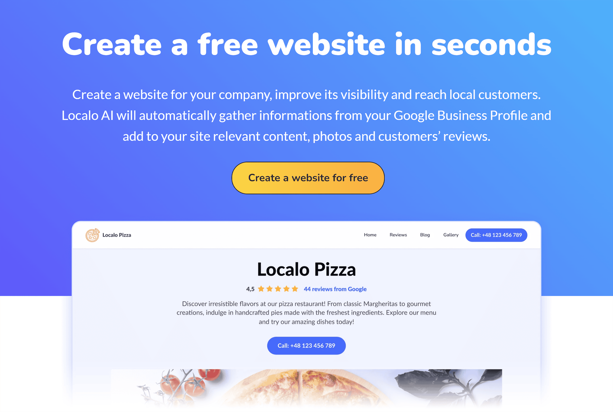 Localo – Website builder Localo – Website builder