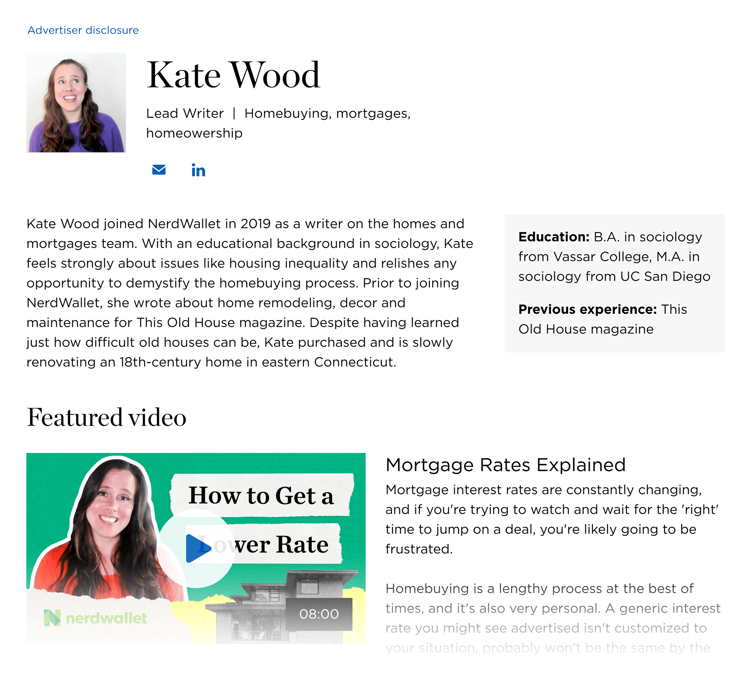 NerdWallet – Author page NerdWallet – Author page