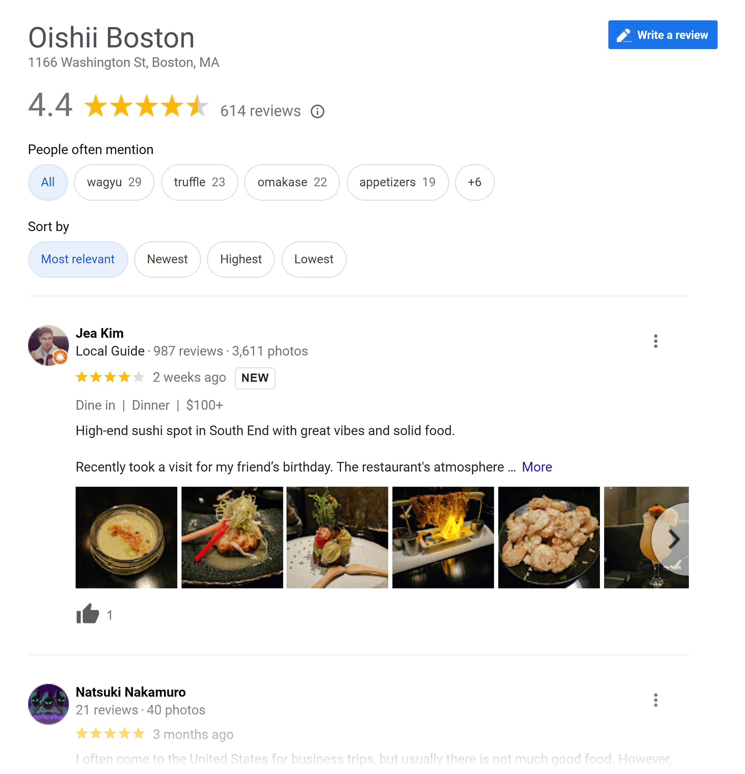 Oishii Boston – Google Reviews Oishii Boston – Google Reviews