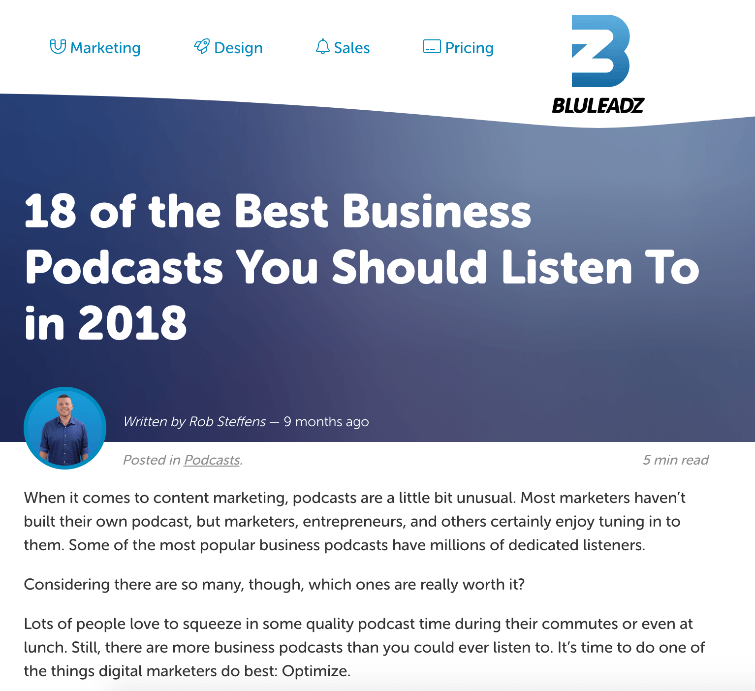 Podcast lists Podcast lists