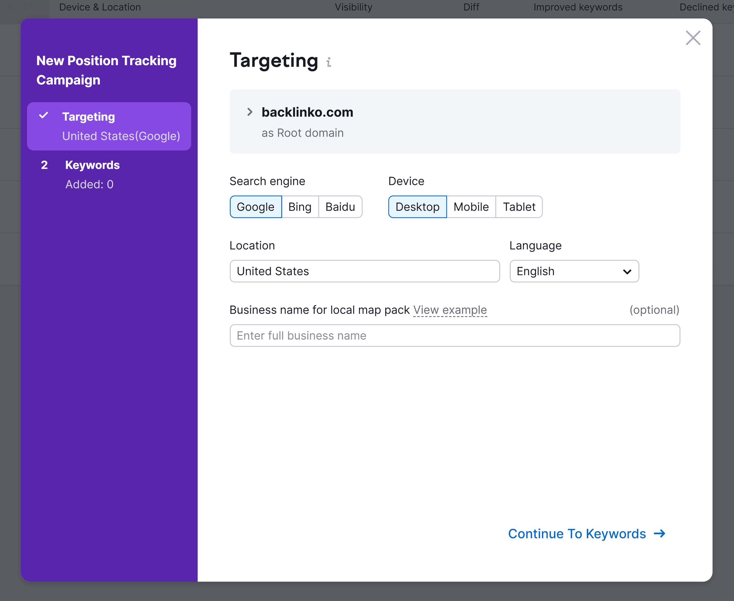 Position Tracking – Targeting Position Tracking – Targeting