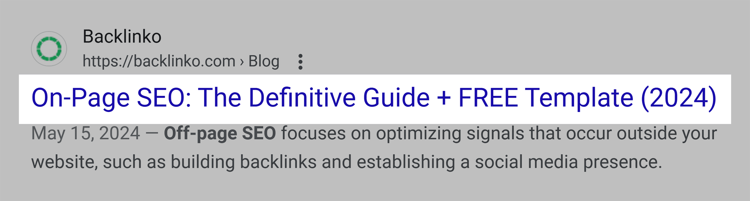 Post title tag Post title tag