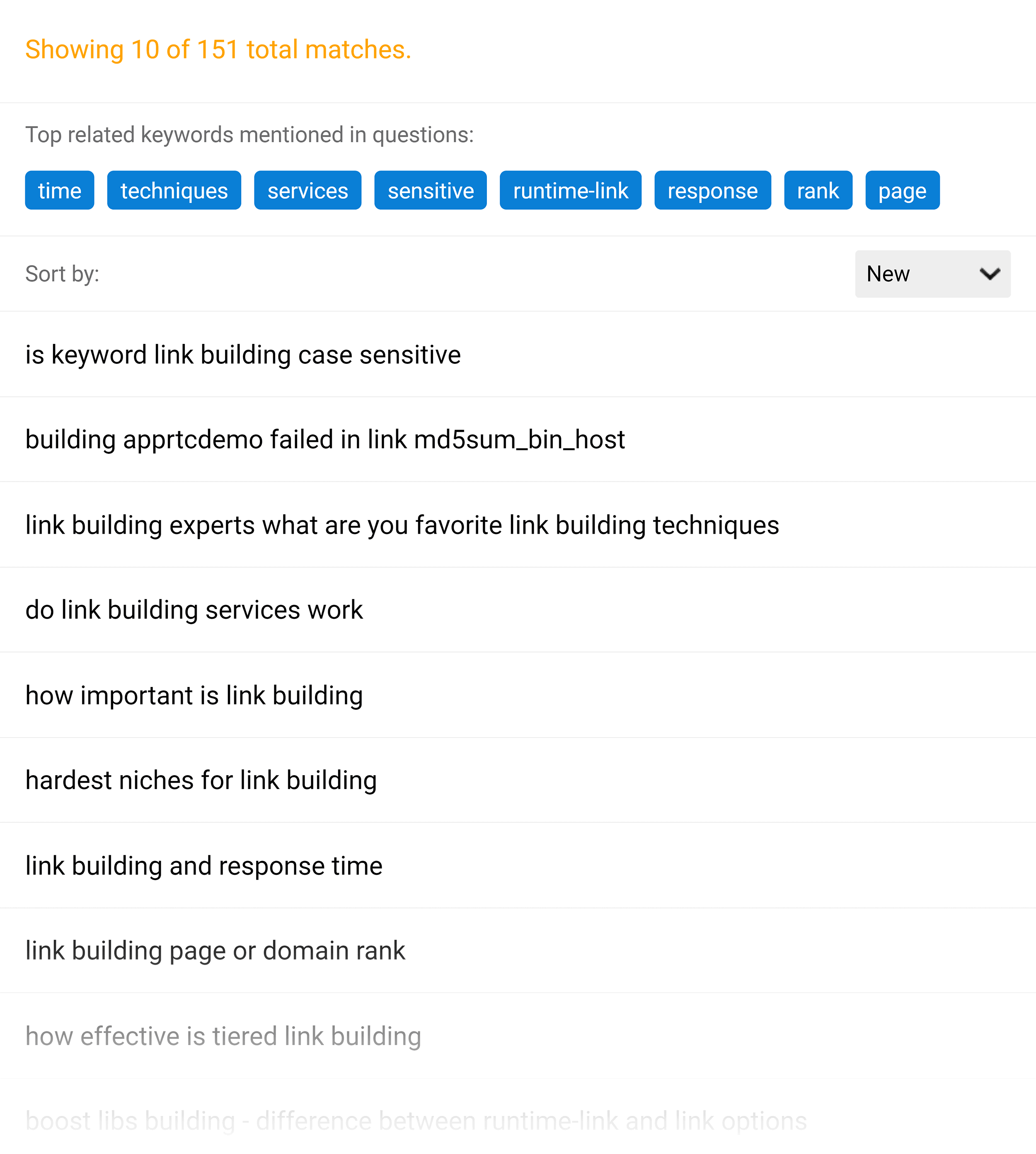 QuestionDB – Link building search QuestionDB – Link building search