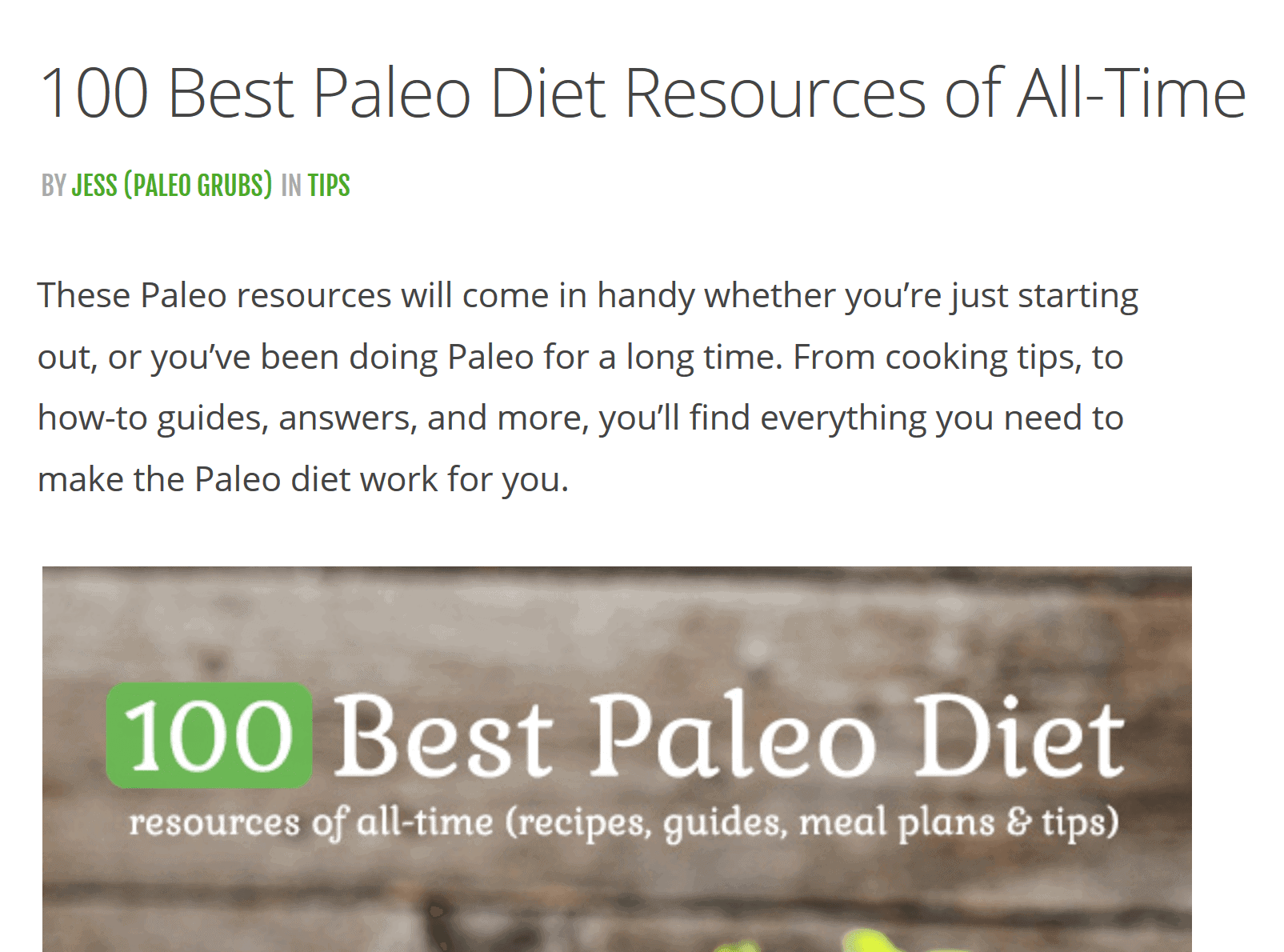 resource page example resource page example