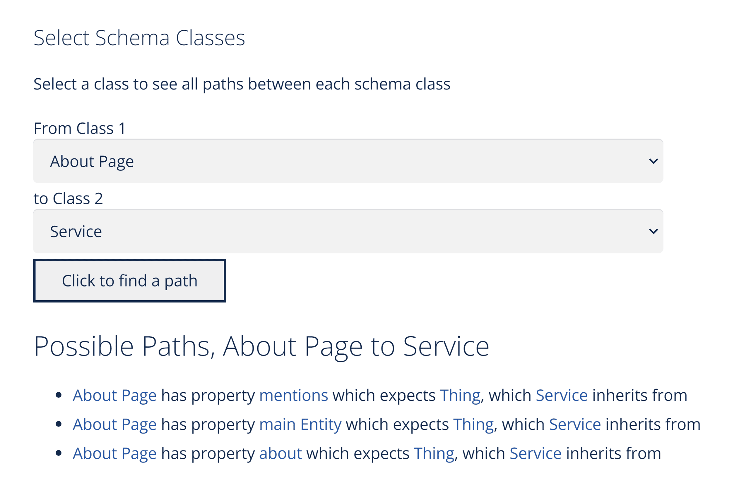 Schema App – Schema paths Schema App – Schema paths