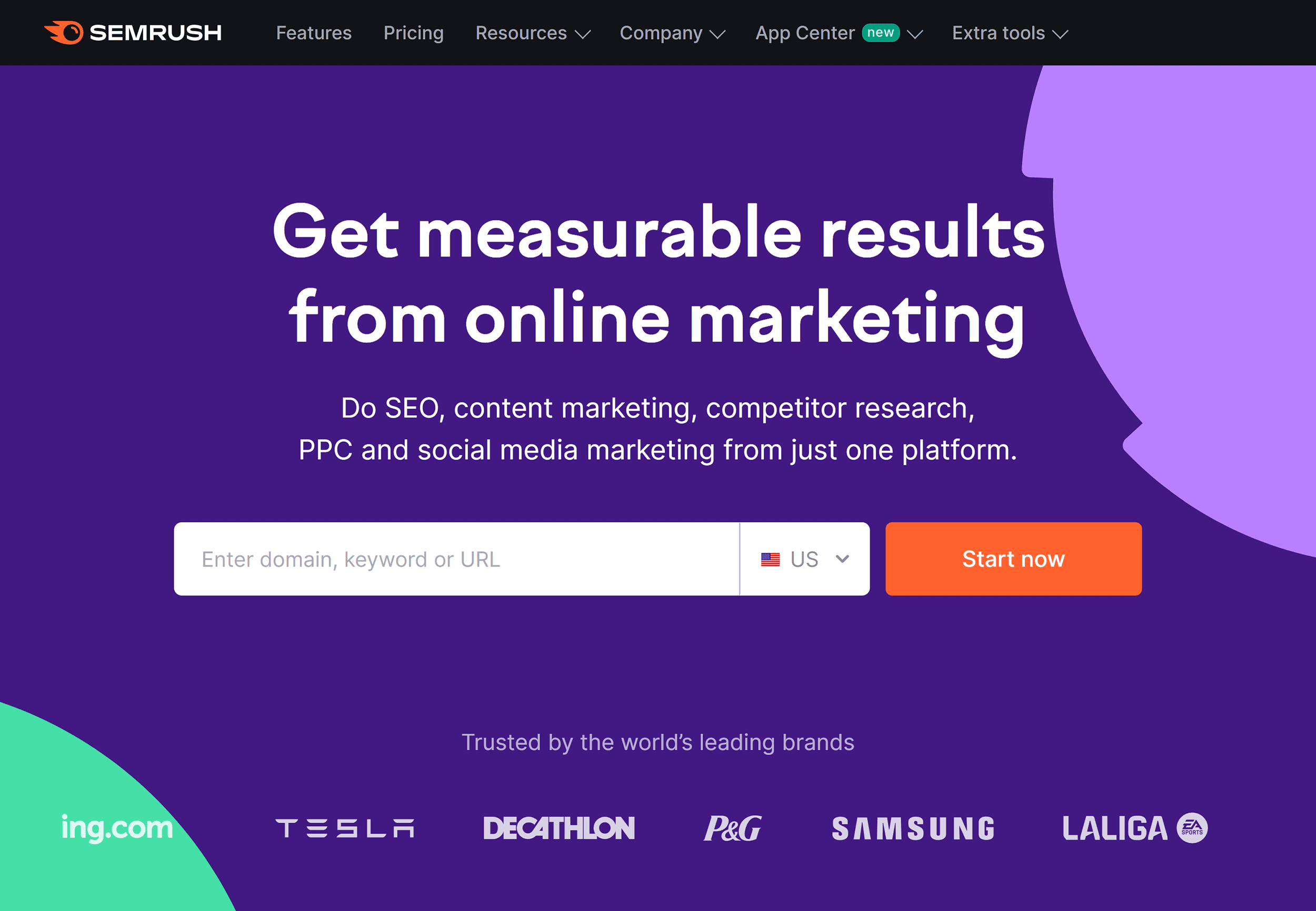 Semrush – Homepage Semrush – Homepage