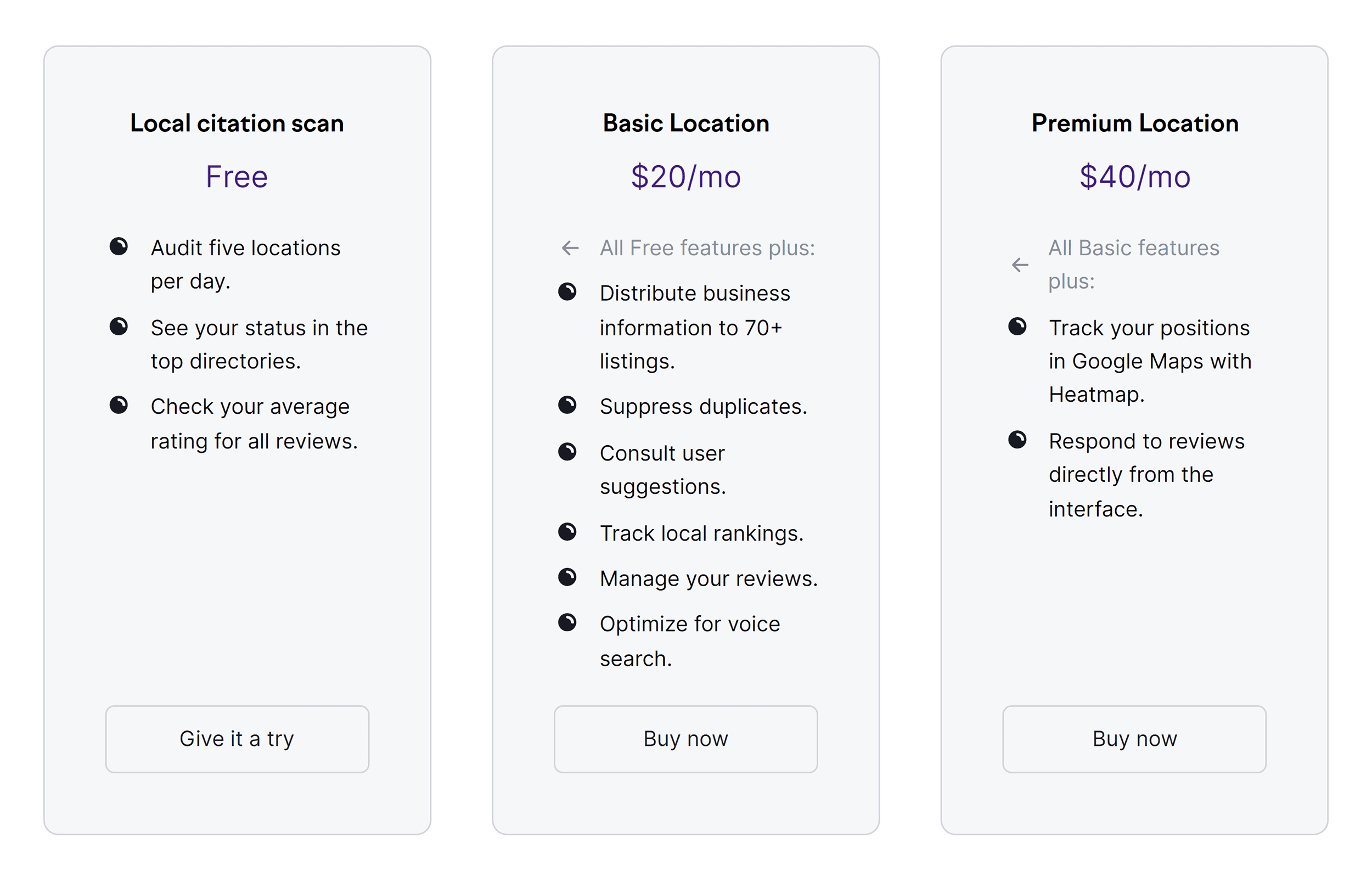 Semrush Local – Pricing Semrush Local – Pricing