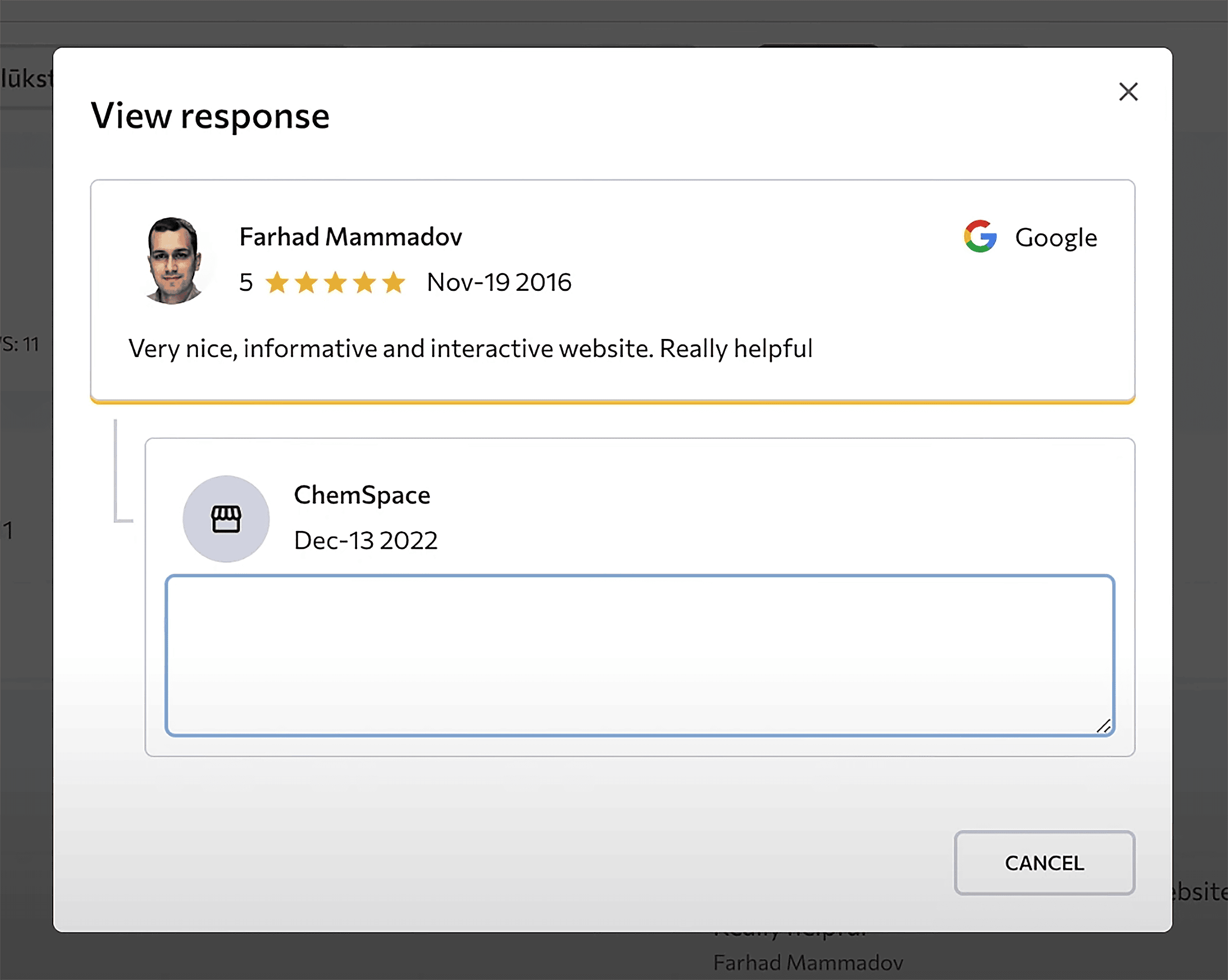 SE Ranking – Review reply SE Ranking – Review reply