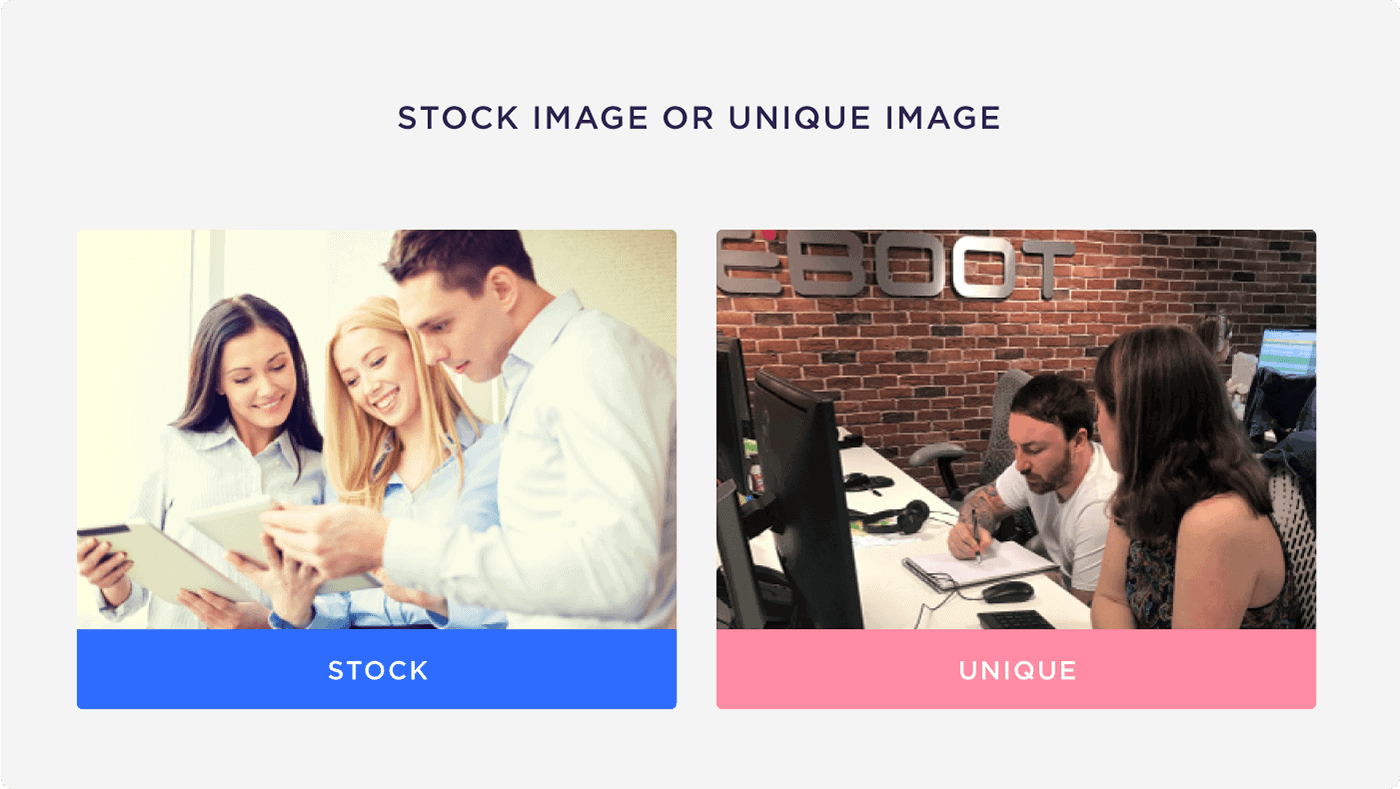 Stock image or unique image Stock image or unique image