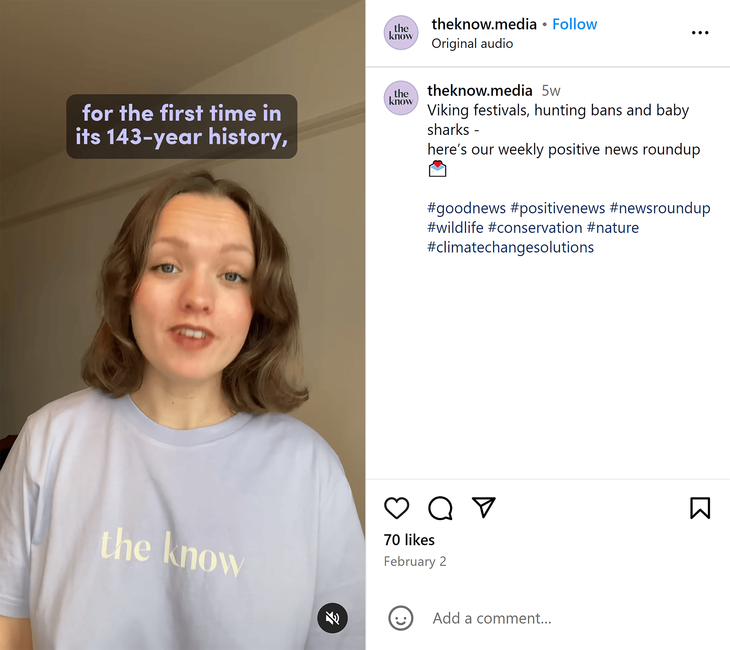 The Know – Instagram reel The Know – Instagram reel