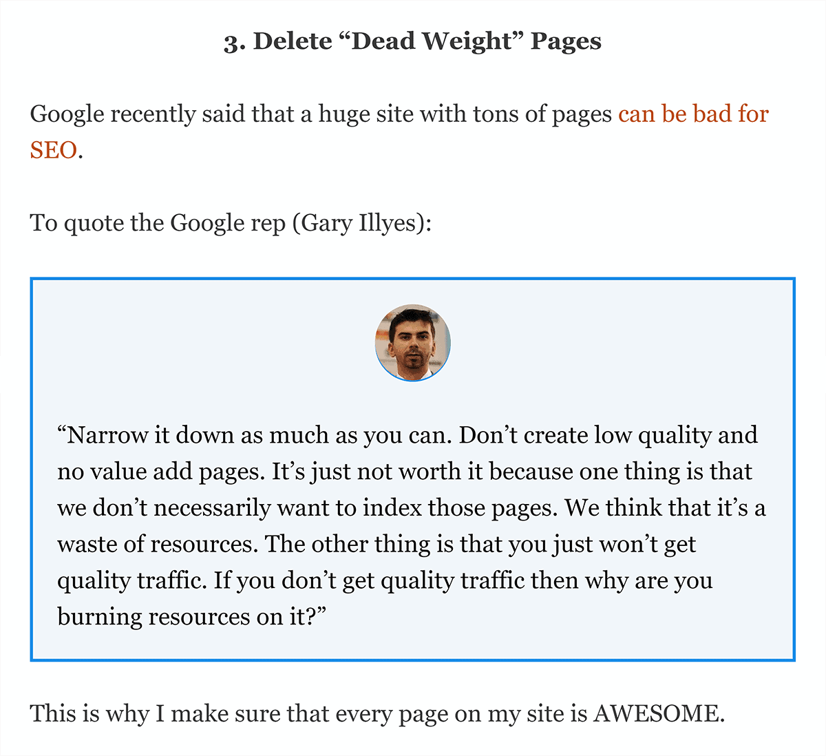 Up-to-date tip in post Up-to-date tip in post