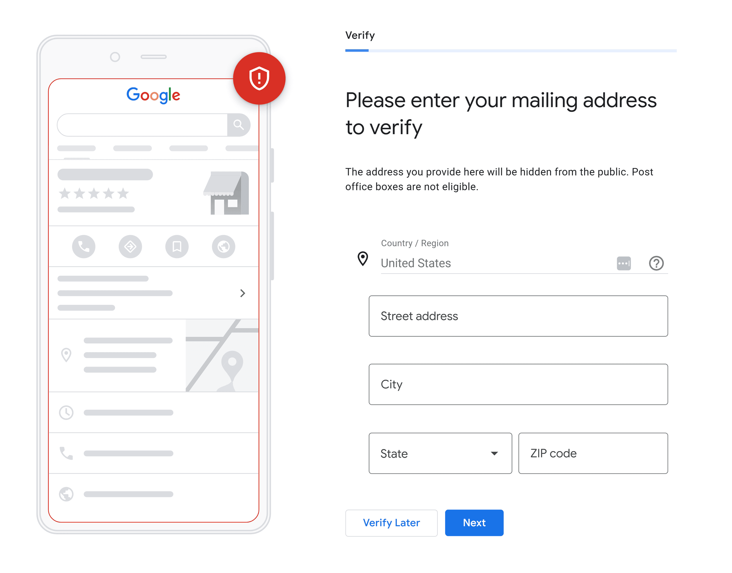 Verify your Google Business Profile Verify your Google Business Profile