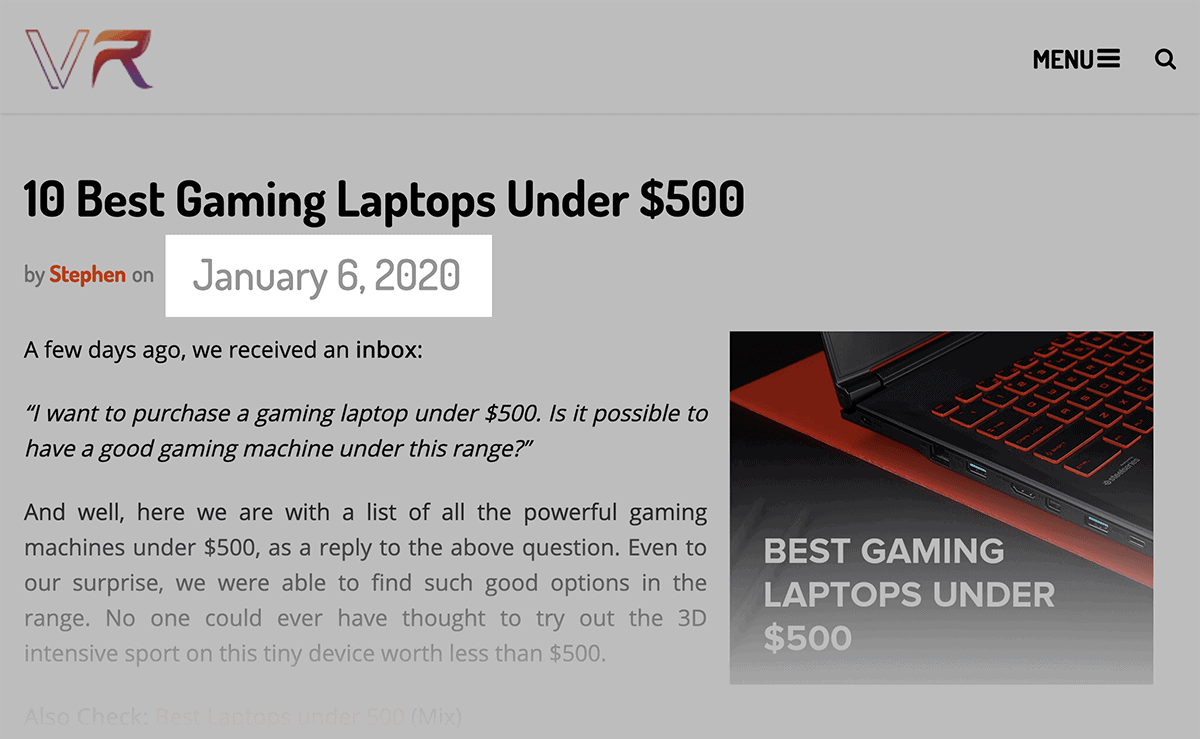 Voxel reviews – Date at top of post Voxel reviews – Date at top of post