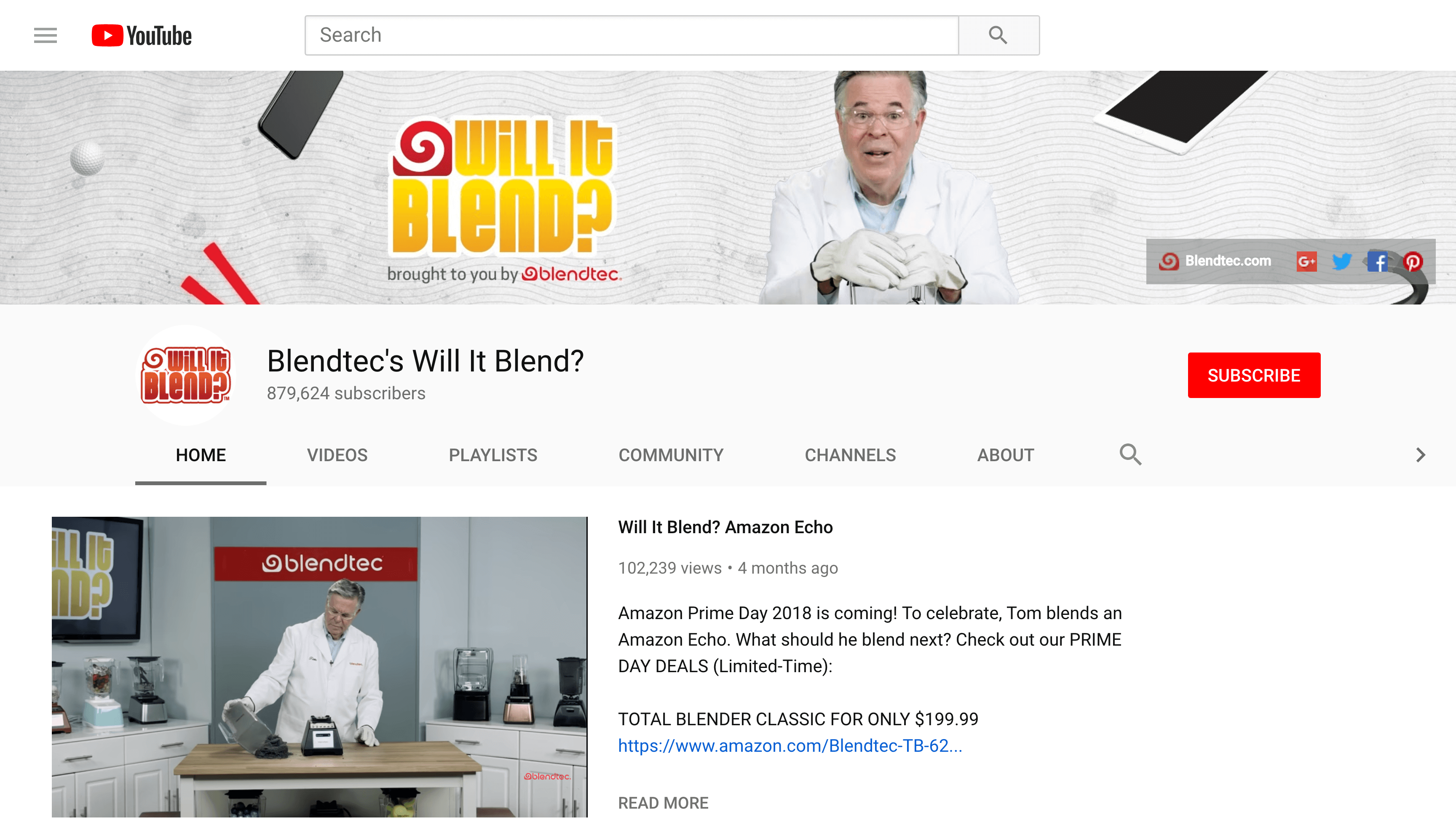 Will It Blend? Will It Blend?