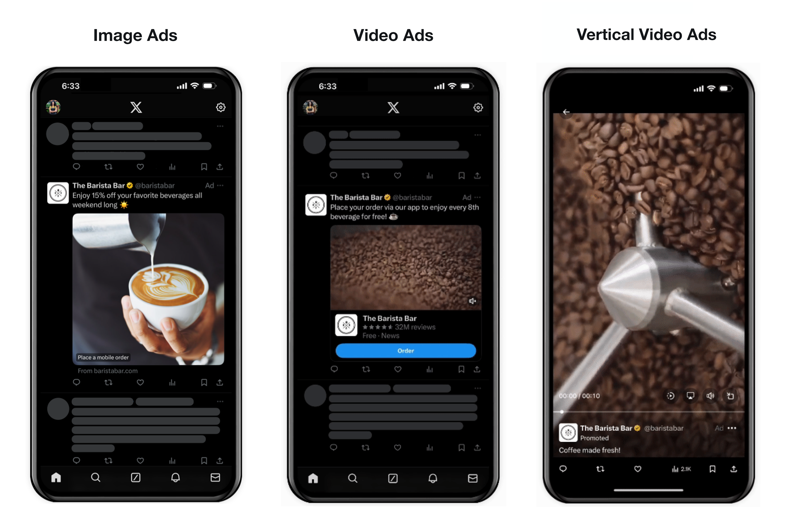 X – User genereted content X – User genereted content