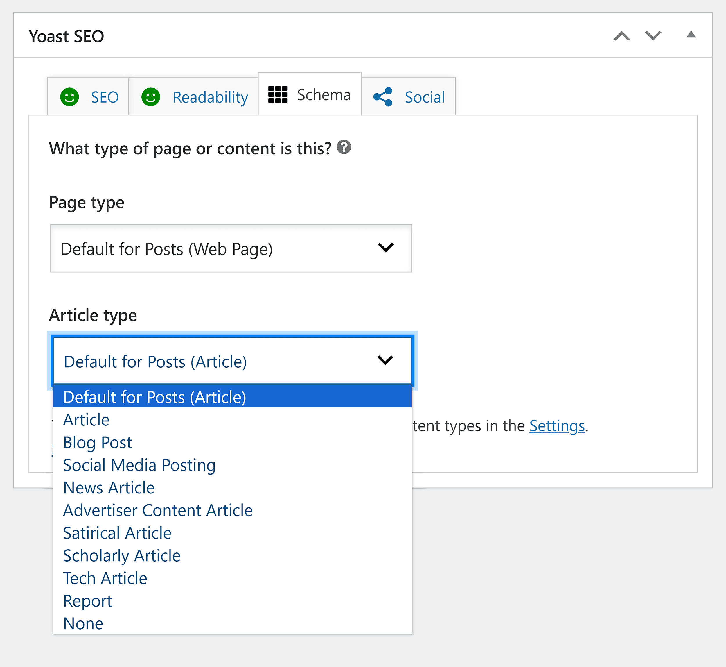 Yoast SEO – Schema Yoast SEO – Schema