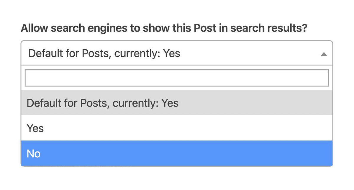 Yoast SEO – Single-click noindex Yoast SEO – Single-click noindex
